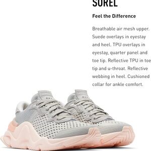 🩷🩶🩷SOREL KINETIC RNEGD WOMENS 6 🩷🩶🩷